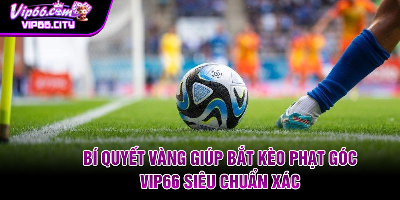 Bí quyết vàng giúp bắt Kèo Phạt Góc Vip66 siêu chuẩn xác
